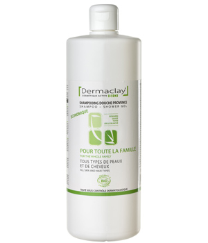 Shampooing Douche Provence Romarin Sauge Thym Argile blanche 1 Eumadis