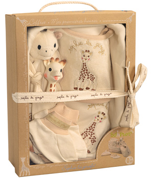 Vulli Coffret SO'PURE 'mes premières heures' Sophie la girafe