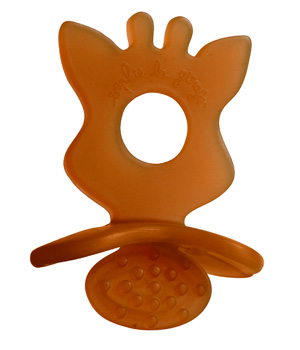 Vulli Sucette de dentition Chewing Rubber SO'PURE Sophie la girafe