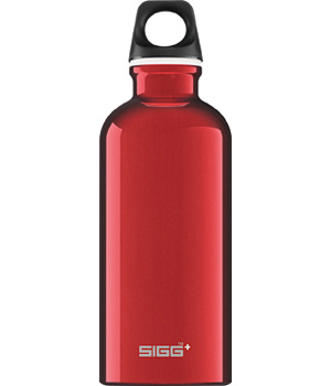 Sigg Gourde Sigg Traveller rouge 0.4 litre
