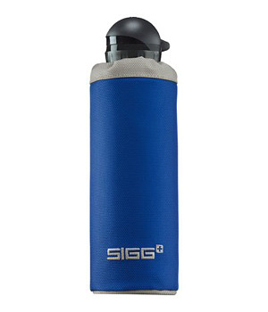Blue nylon cooler bag 1