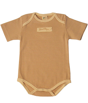 Body Manches Courtes Tendresse ray� Peau ethique