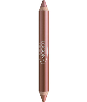 Logona Rouge à lèvres duo crayon bois n°1 Bronze 2.98g