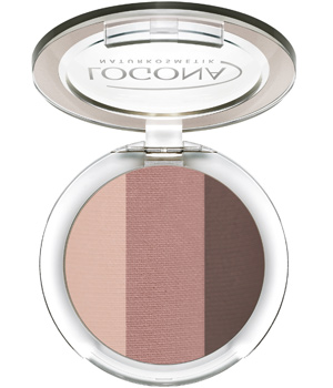 Logona Fard à paupières trio n°3 Rosewood 4g