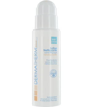 Babylotion Lotion nettoyante sans rin�age visage et corps Dermatherm