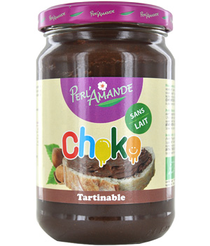 Choko sans lactose tartinable Perlamande
