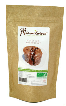 Pr�paration BIO Moelleux chocolat  230 Mirontaine