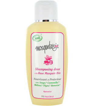 Mosqueta's - Gentle Musk Rose shampoo, nourishing and protective 200ml