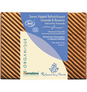 Organique By Himalaya - Refreshing Lavender & Rosemary soap bar 125g