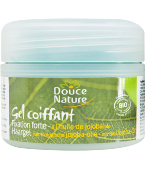 Douce Nature - Strong hold hair gel with Jojoba oil 100ml