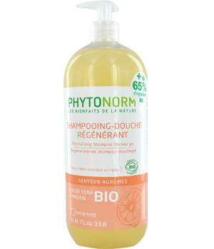 Phytonorm Shampooing douche Régénérant senteur agrumes 1 litre