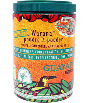 Guayapi Warana poudre Satéré Mawé plante d'Amazonie 'La plante énergisante 70g