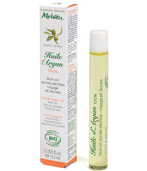 Melvita Huile d'Argan équitable réparatrice roll on 10ml