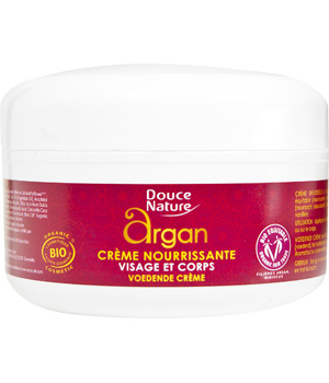 Douce Nature - Nourishing face & body cream with argan oil & shea butter 200ml