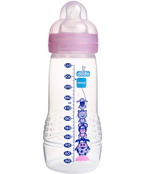 Evolution bottle Noah`s Ark from 6 months, speed + Pink