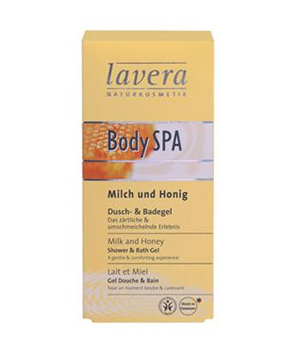 Lavera Gel douche Bain Lait et Miel Body SPA 150ml