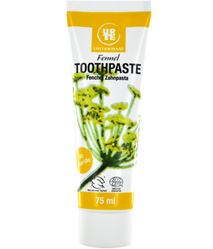 Urtekram Dentifrice au Fenouil 75ml