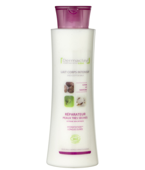 Dermaclay  - Repairing milk for very dry skin, with Cotton & Shea 400ml