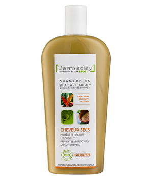 Capilargil �?  l'Argile jaune cheveux secs, pr�?©vient les irritations Eumadis