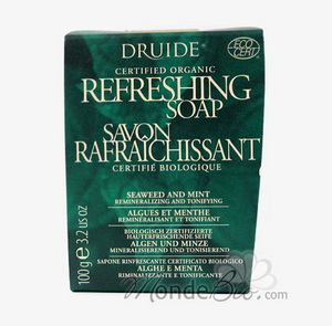 Druide - Refreshing face & body soap with Seaweed & Mint 100gr