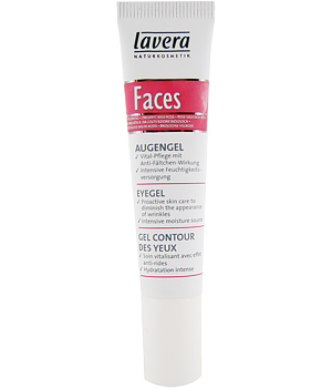 Lavera Gel contour des yeux Rose peau sèche FACES 15ml