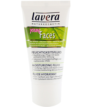 Lavera Fluide hydratant Menthe YOUNG FACES