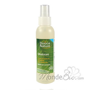 D�odorant aux plantes actives bio Verveine des Indes 125ml Douce Nature