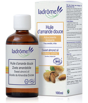 Ladrome Huile végétale d'amande douce bio 100ml