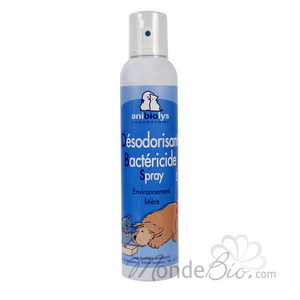 D�?©sodorisant bact�?©ricide animaux spray Anibiolys