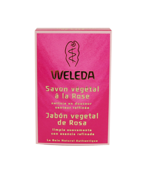 Weleda Savon végétal Rose senteur raffinée 100g
