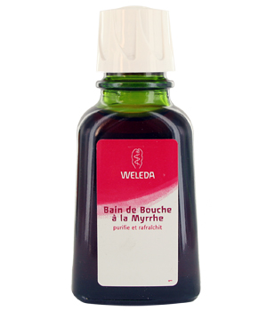 Bain de bouche à la Myrrhe 50ml Weleda
