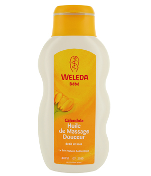 Calendula baby massage oil