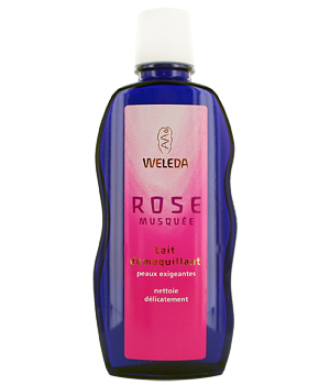 Lait démaquillant à la Rose musquée 200ml Weleda