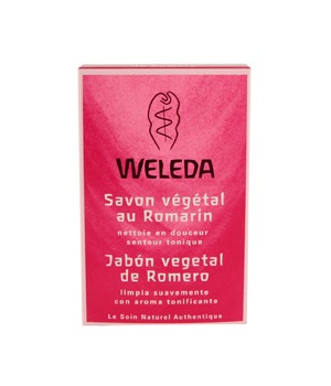 Weleda Savon végétal au Romarin 100g