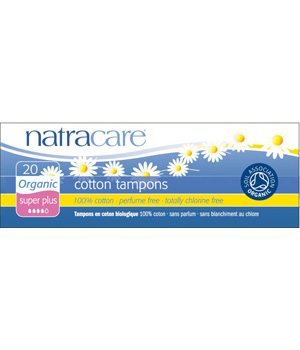 Tampons super plus sans Natracare Natracare