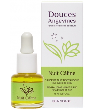Les Douces Angevines Nuit Câline Soin de nuit revitalisant baume fluide 15ml