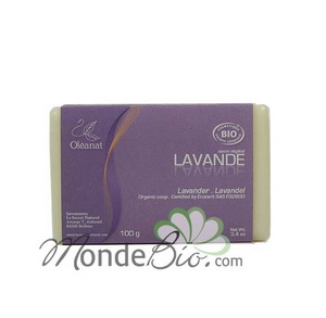 Oleanat Savonnette végétale à la Lavande bio 100g
