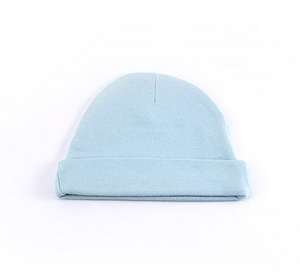 Bonnet b�b� Taille 1 bleu naissance � 3 mois Peau ethique