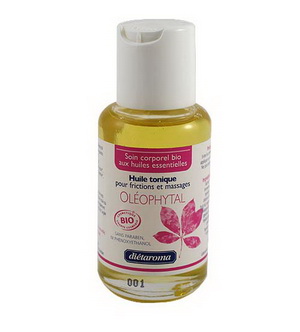 Oleophytal toning massage oil
