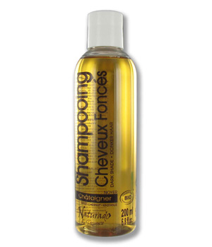 Naturado Shampoing cheveux foncés Bois de Panama, Châtaignier... 250ml