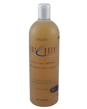 Bain moussant �cologique sans odeur Pur et Pure Druide 1L Druide