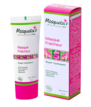 Mosqueta's - Alcohol-free super moisturising mask with Musk Rose 75ml