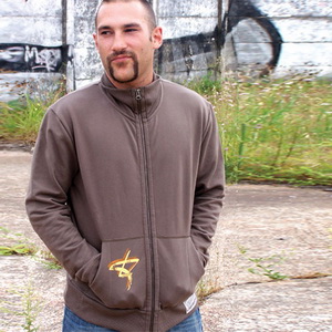 Pachama - Veste homme marron fermeture éclair taille S