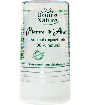 Douce Nature - Déodorant corporel Pierre D'Alun mixte naturelle 60gr