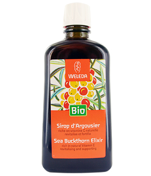 Sirop d'Argousier riche en vitamine C naturelle Weleda