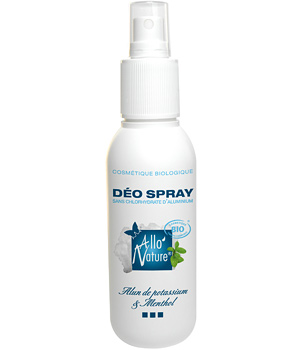 AlloNature - Déospray à l'Alun de Potassium 125ml