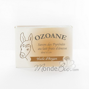 Savon au lait d'�nesse + huile d'Argan Ozoane
