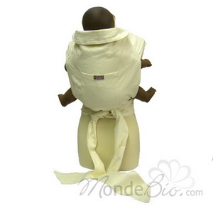 Porte b�b� Chanvre et coton Chinado