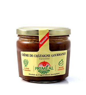 Crème de châtaigne gourmande vanillée pot de 325g