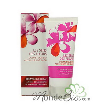 Les Sens Des Fleurs Gommage Lumi'Eclat huiles de Macadamia et de Son de Riz 100ml